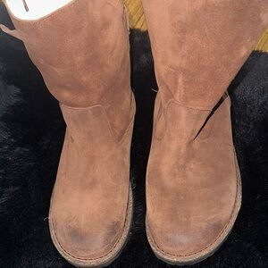 Birkenstock Brown Suede Footwear